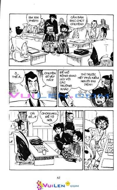 kiếm sĩ góc vuông - chokkaku chapter 9 83