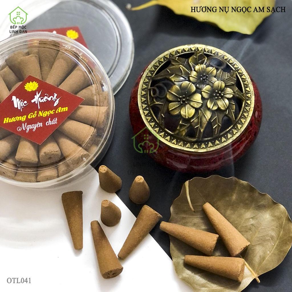 Nhang nụ gỗ Ngọc Am lên tuyết - mùi thơm lan tỏa, thư giãn - Xông trầm phong thủy - OTH041
