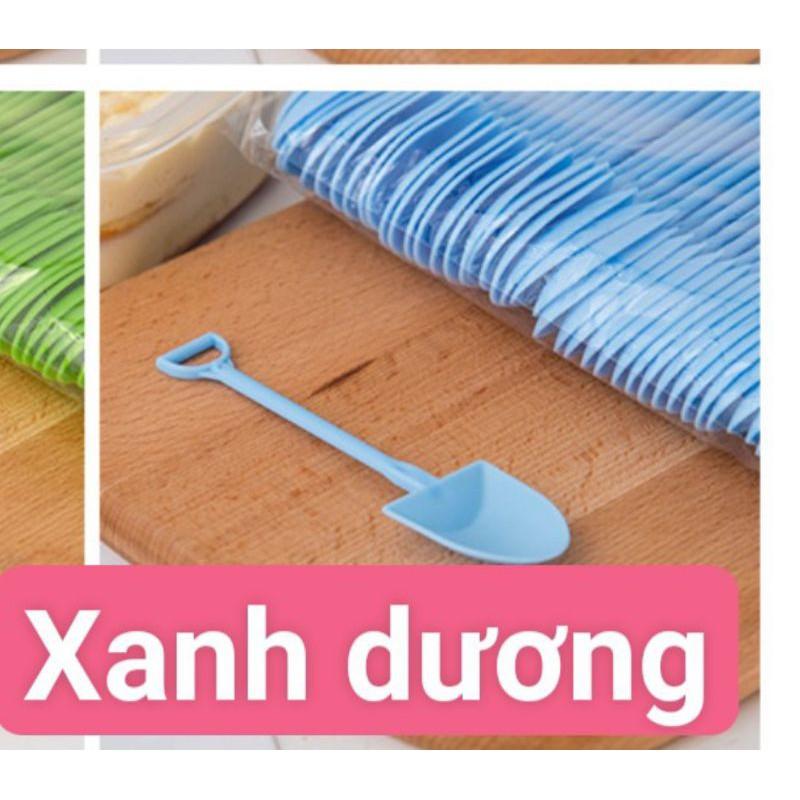 Xẻng mini xúc bột, xúc kem siêu xinh dài 12cm