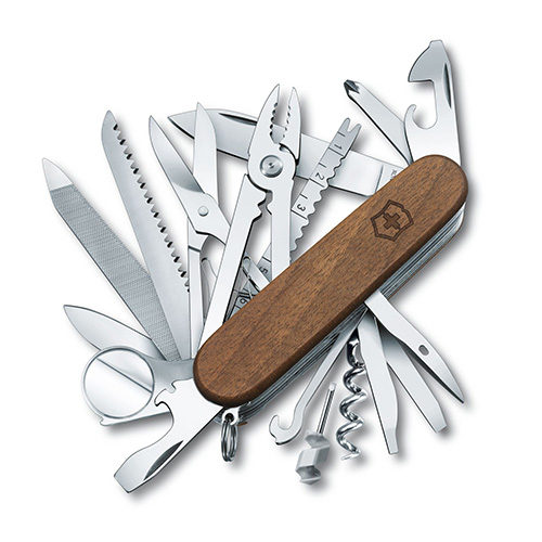 Dao xếp đa năng SwissChamp Wood 1.6791.63 -Phân phối hàng chính hãng Victorinox