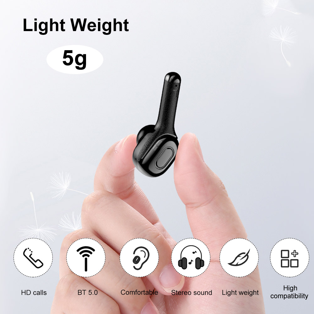 Tai Nghe Không Dây Bluetooth 5.0 T9s TWS Âm Thanh Nổi Giảm Tiếng Ồn