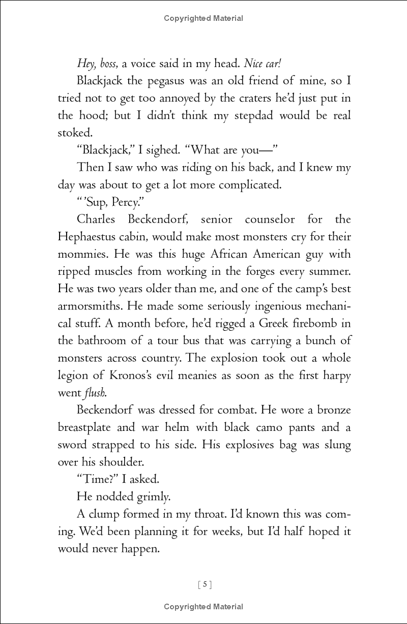 Sách ngoại văn: Percy Jackson And The Olympians 5: The Last Olympian