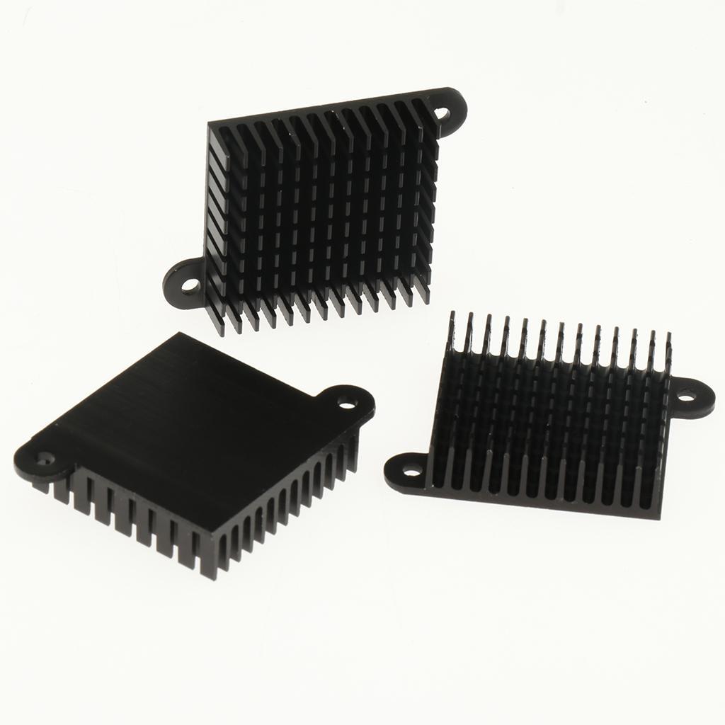 35x35x10mm Aluminum Sink Heatsink Cooler Fin, LED Amplifier Transistor
