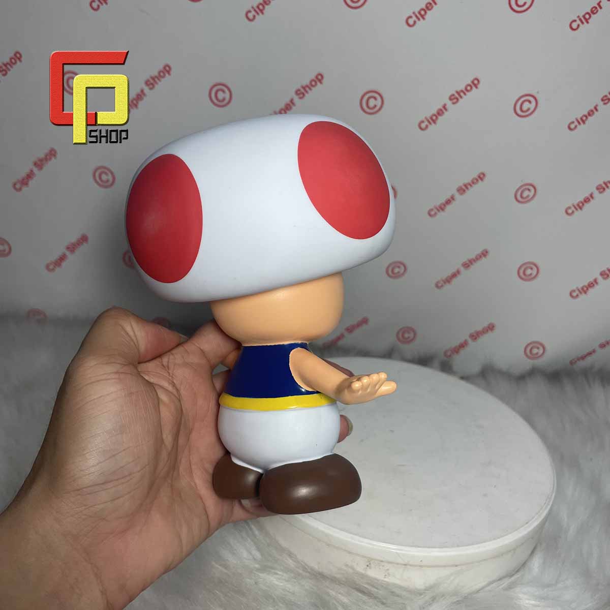 Mô hình nấm Toad - Mô hình Mario - Figure Toad Mario