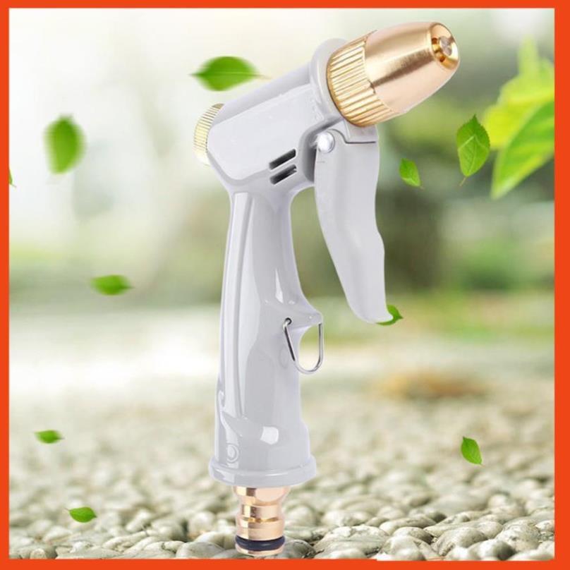 Bộ dây vòi xịt nước rửa xe, tưới cây tăng áp 3 lần, loại 7-10m 206846