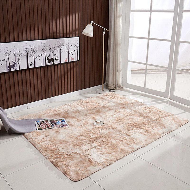 Thảm Lông Lót Sàn Chống Trượt Phong Cách Bắc Âu