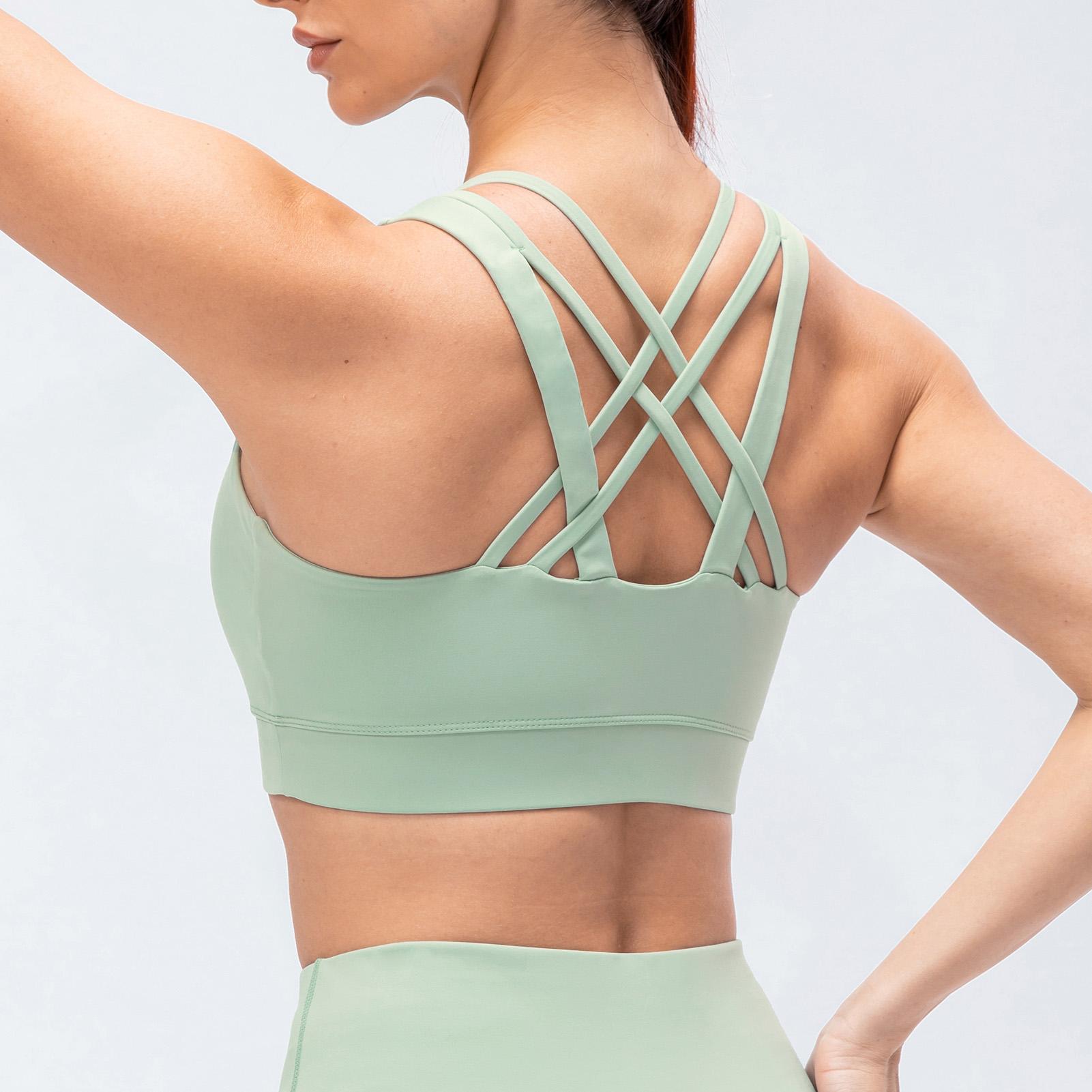 Áo ngực yoga nữ có đệm để tập thể thao tập luyện pilates