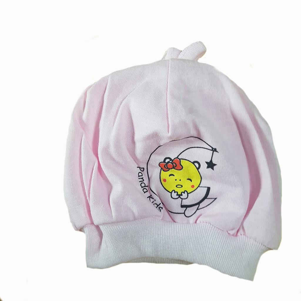 Mũ sơ sinh cho bé trai gái cotton đẹp – MU01