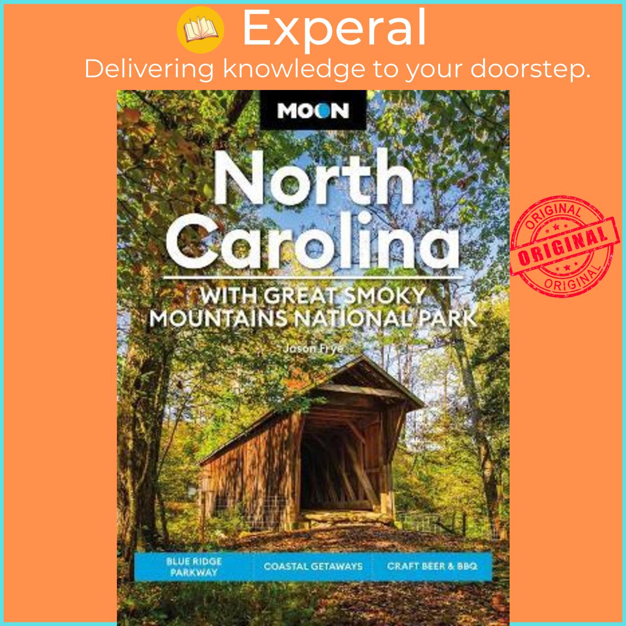 Sách - Moon North Carolina: With Great Smoky Mountains National Park