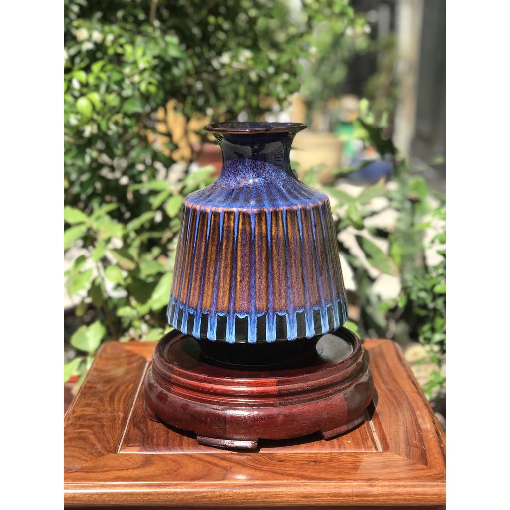 Bình hoa gốm sứ Bát tràng 86