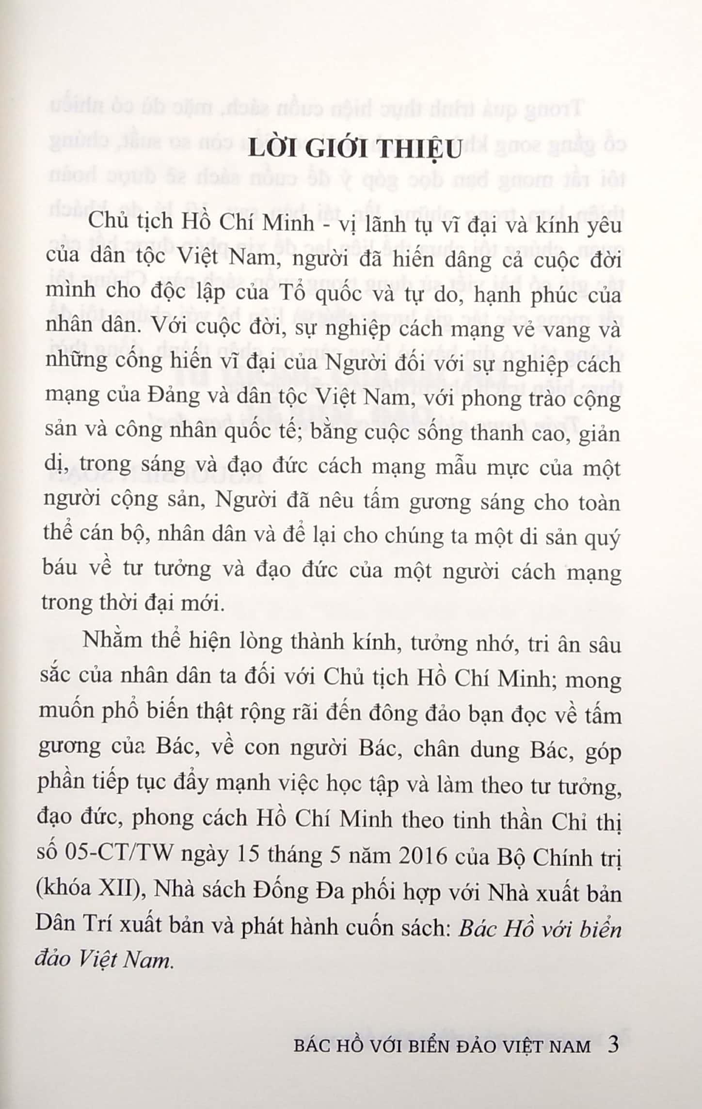 Noi Theo Gương Sáng Bác Hồ: Bác Hồ Với Biển Đảo Việt Nam