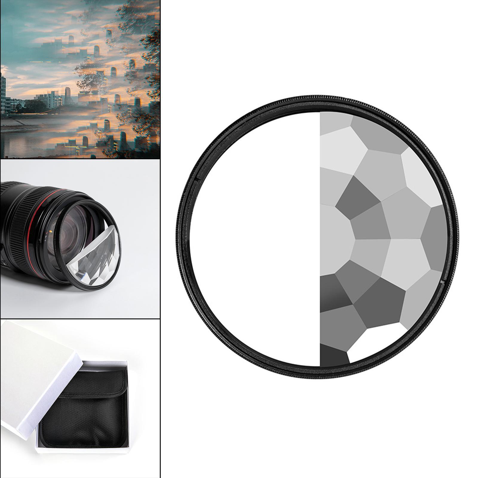 79mm Kaleidoscope Special Effects Camera Lens Filter Multiple Refractions FX