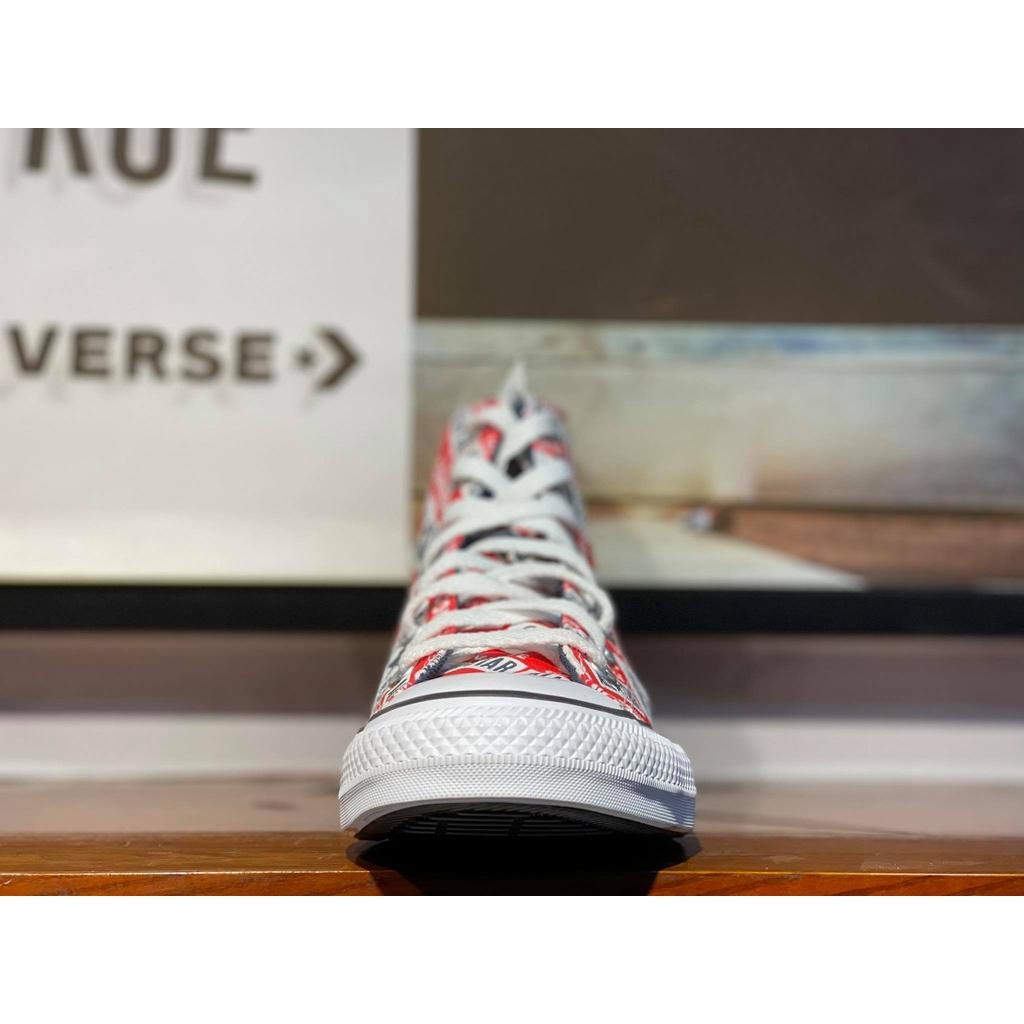 Giày Sneaker Unisex Converse Chuck Taylor All Star Logo Play Hi Red - 166984V