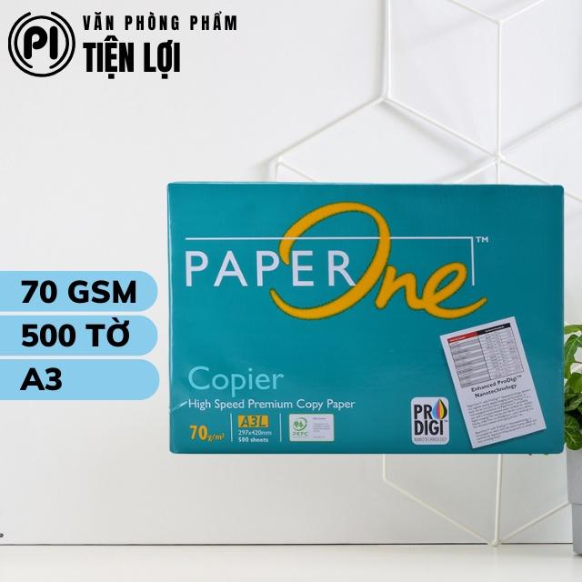 Giấy A3 Paper One - Định lượng 70 gsm PaperOne 500 tờ