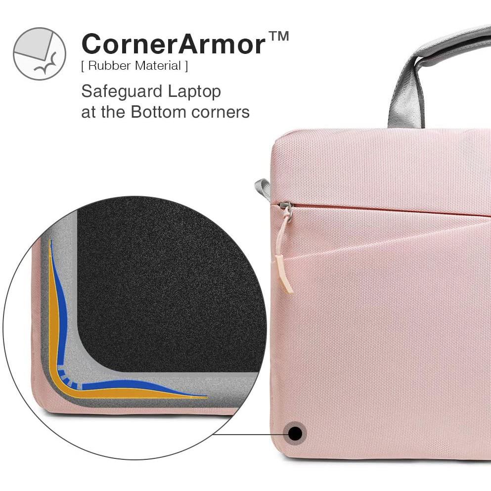 Túi xách Tomtoc A45 Messenger Bags Macbook 13/15inch - Hồng