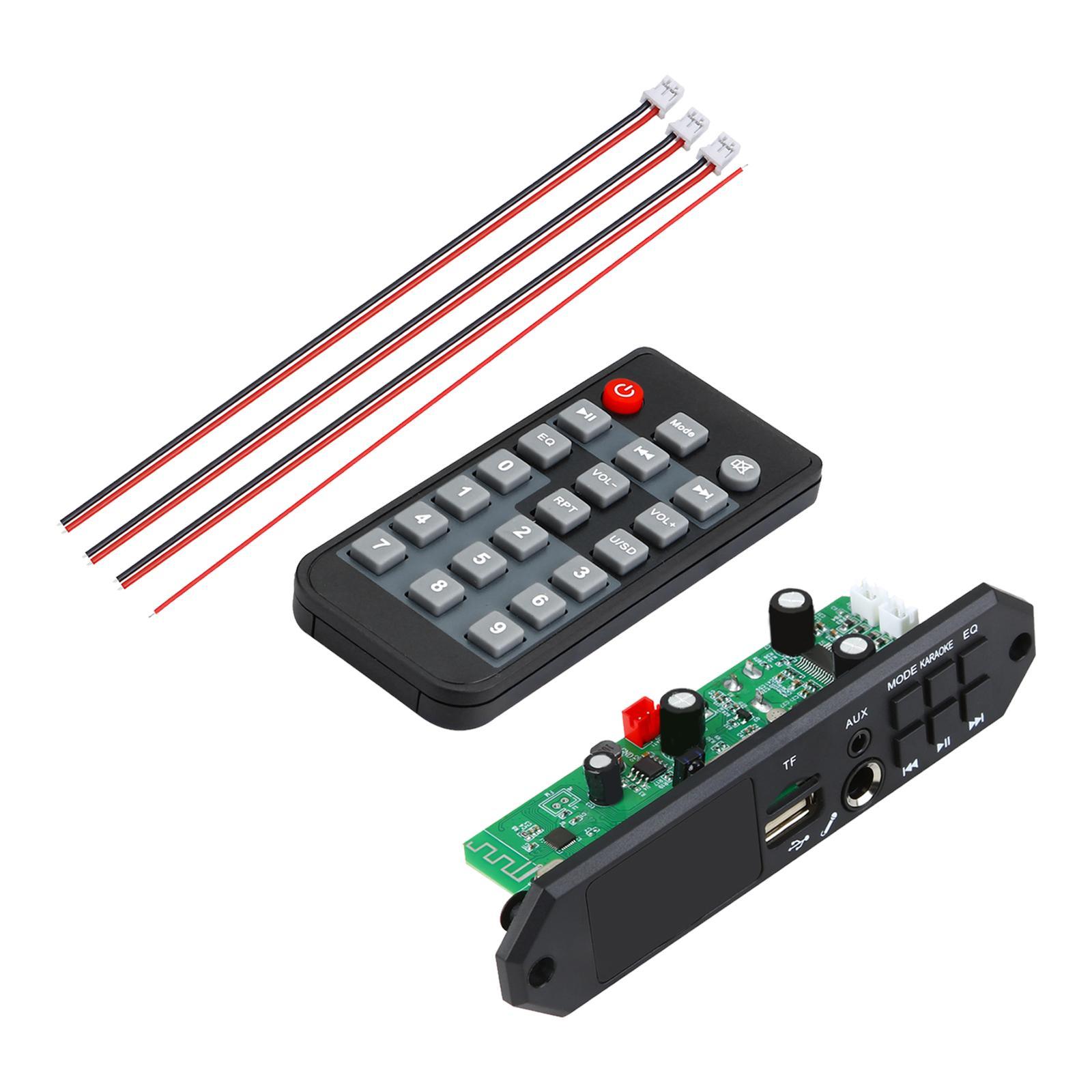 Board  Call Recording for Car Amplifier Remote Control USB TF