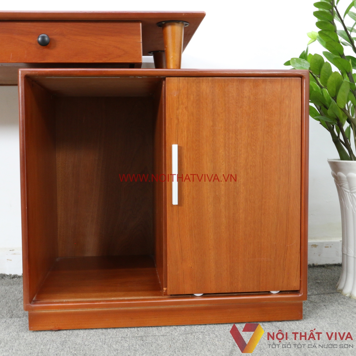 Bàn Làm Việc Tại Nhà Đơn Giản Kiêm Bàn Trang Điểm Tinh Tế Đẹp Giá Rẻ