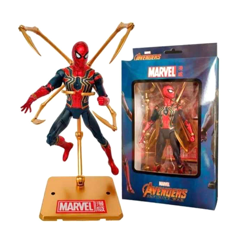 Mô hình người nhện Spiderman - Marvel ( có khớp cử động) chi tiết sắc nét