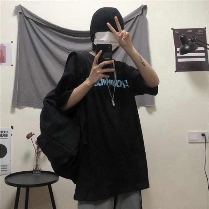 Áo thun tay lỡ form rộng Oversize, áo phông tay lỡ form rộng Unisex EFA