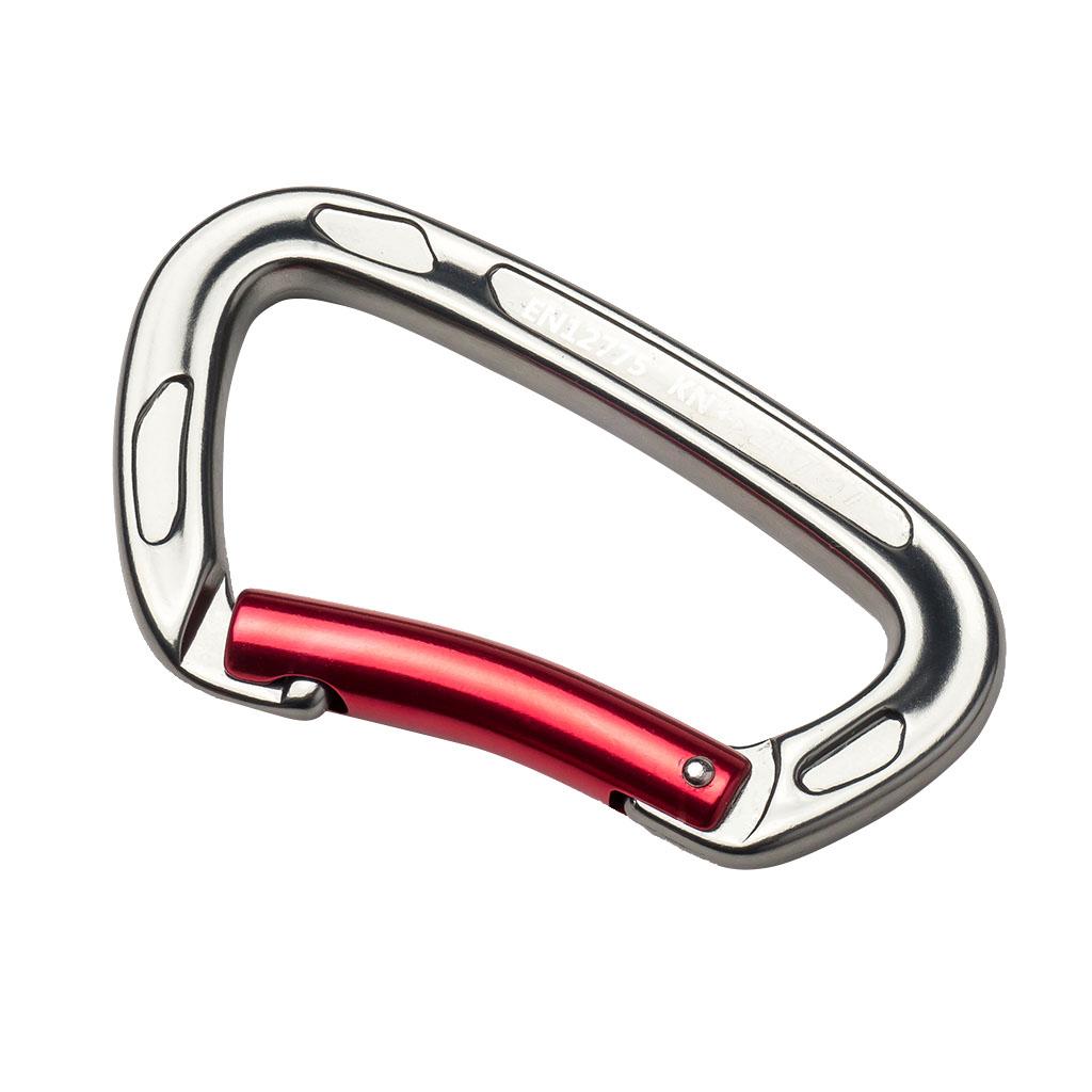 Pro Prusik Cord Pre-sewn Loop For Outdoor Tree Climbing Aluminum Carabiner