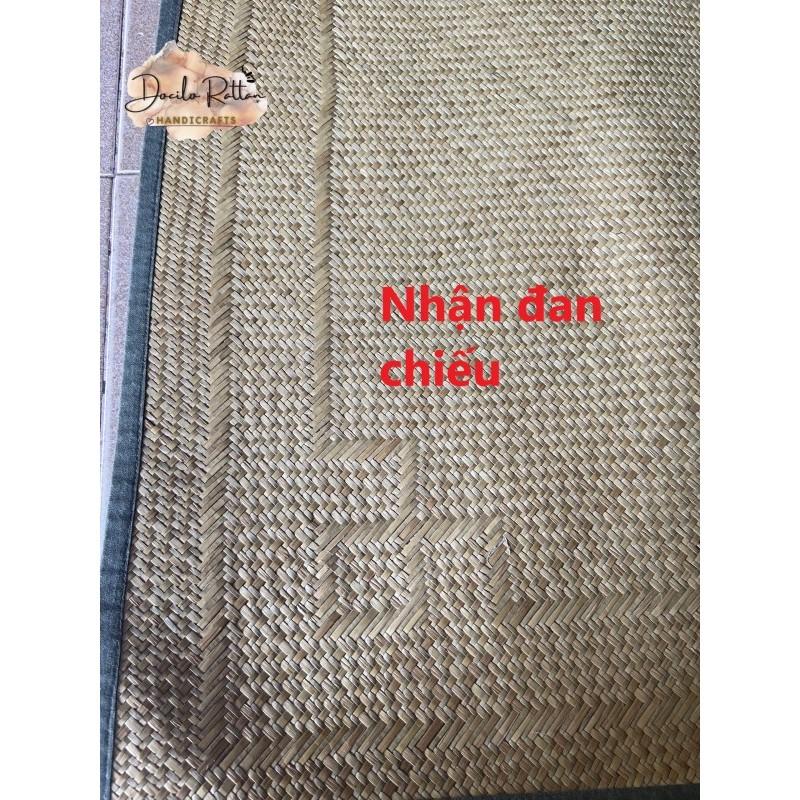 Tấm đan cỏ bàng- Thảm tập, chiếu cỏ bàng- nguyên liệu làm nệm, túi xách, các đồ handmade