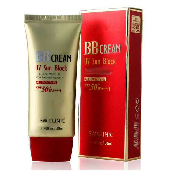 Kem nền trang điểm chống nắng 3W Clinic BB Cream Hàn Quốc 50ml