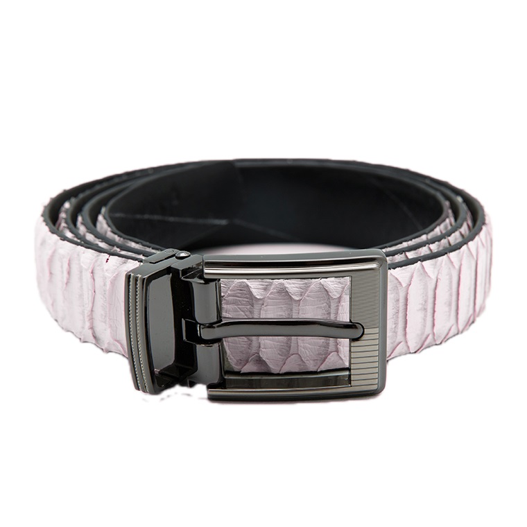 HC5311-12-13-14 - Dây thắt lưng nữ da trăn Huy Hoàng 2,5P Vip màu trắng, da nguyên thủy, đen, nâu