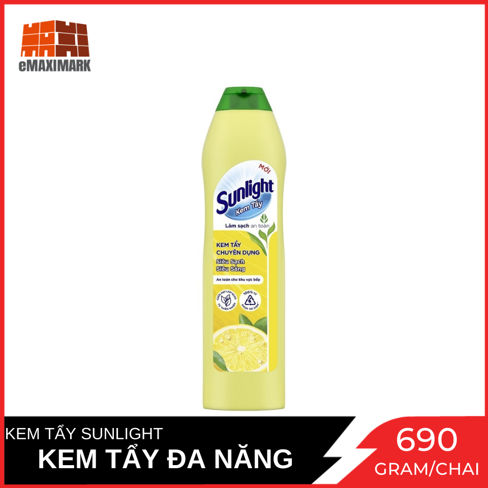 Kem Tẩy Đa Năng Sunlight Chai 690g