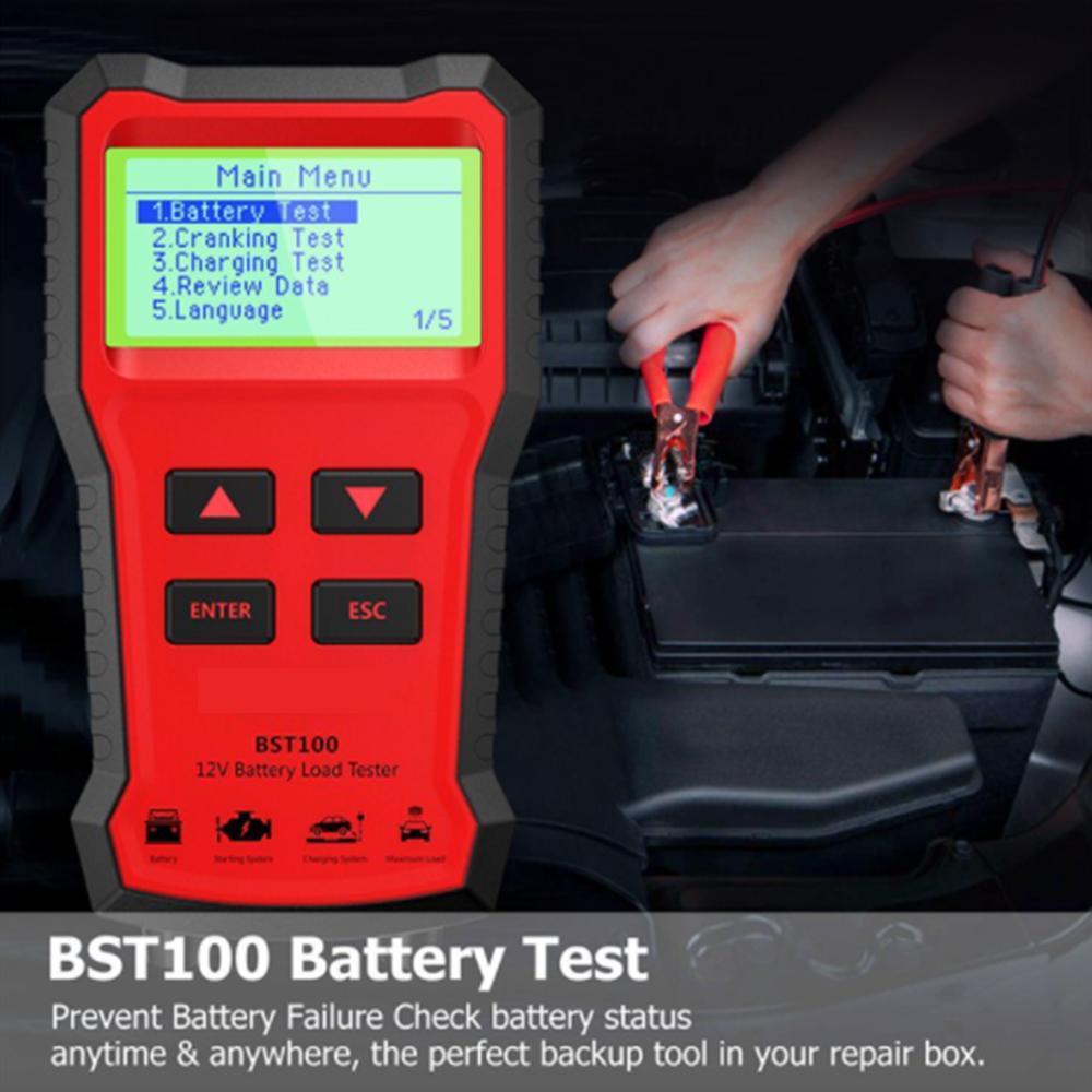 Bộ Kiểm Tra Tích Điện Tự Động Bst100 12V Bộ Kiểm Tra Tự Động Lưu Trữ Tự Động Bộ Kiểm Tra Di Động