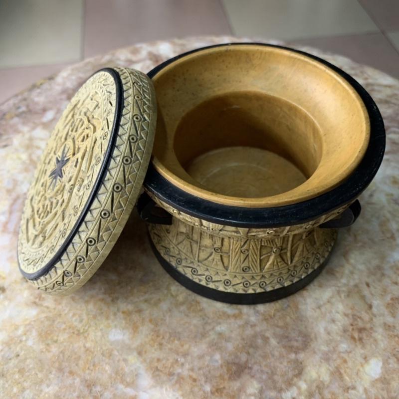 Trống Đồng Đá Hoa Cương - cao 8cm