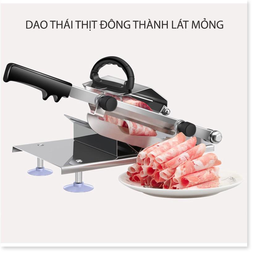  Dao thái thịt đông lạnh thành lát mỏng XF200 (thái bằng tay)