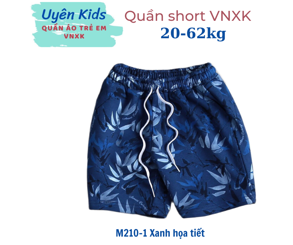 Quần short thun VNXK HM vải xuất da cá dày dặn co giãn