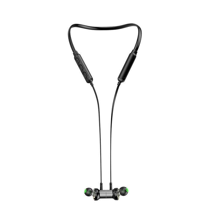 Giao hàng nhanh AWEI tư nhân mẫu treo cổ hút nam châm tai nghe bluetooth thể thao kép cuộn dây năng động tai nghe không dây