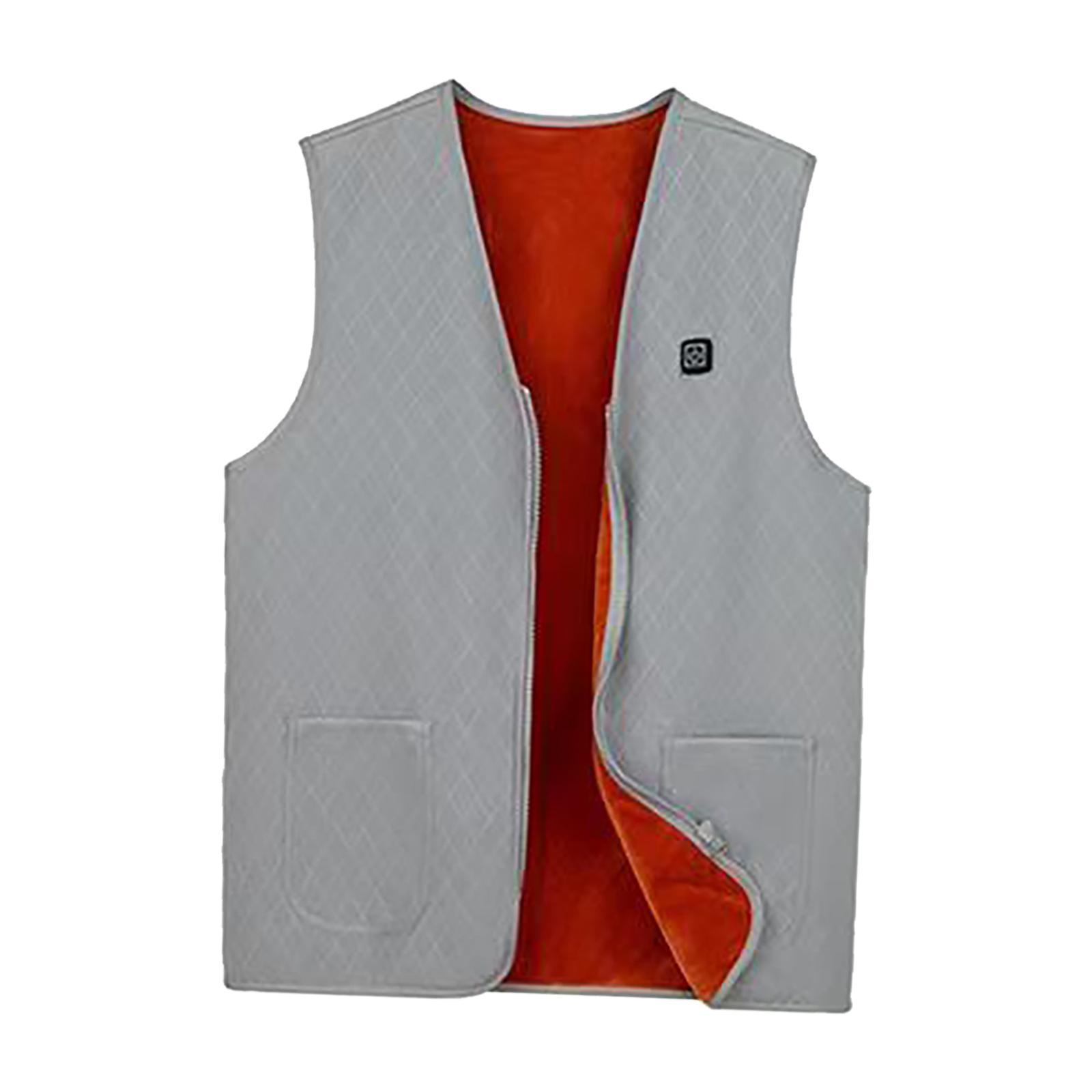 Electric Heated Vest Warm Jacket Heating Waistcoat for Fishing