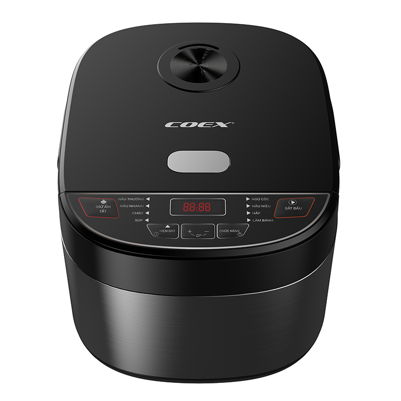 Nồi cơm điện tử 1.8 lít Coex CR-3458B - Hàng Chính Hãng