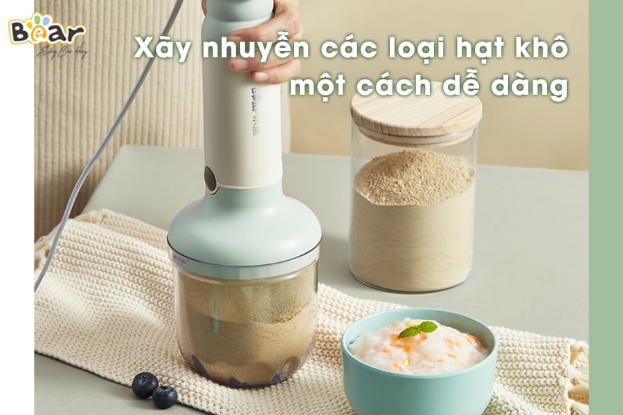 Bộ máy xay cầm tay đa năng Model: JBQ-B50E1- Hàng chính hãng