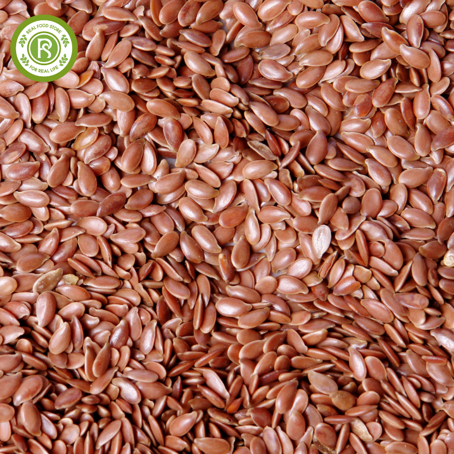 2KG Hạt Lanh Nâu Real Food (Brown Flaxseed)