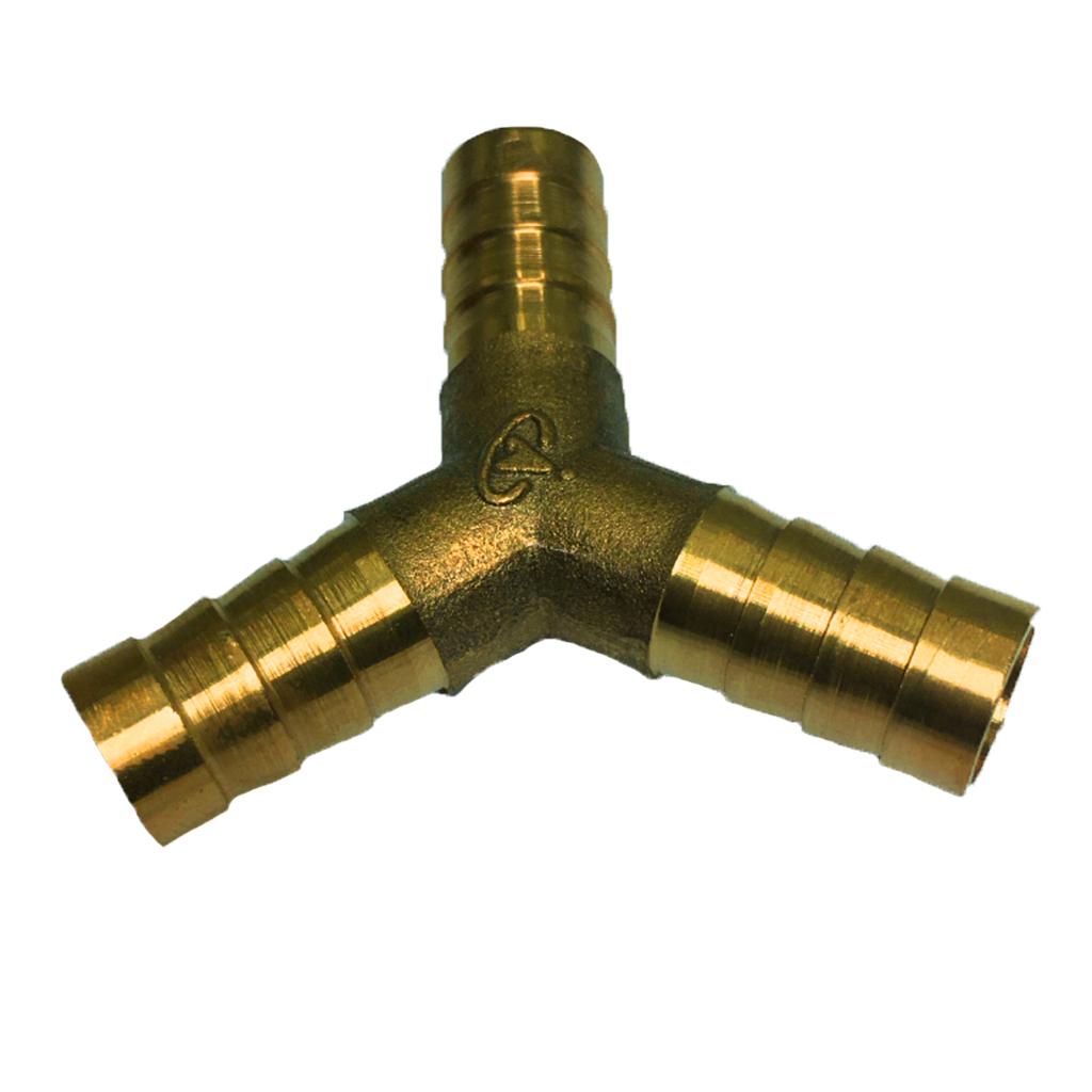 Y-piece Brass Hose Connector