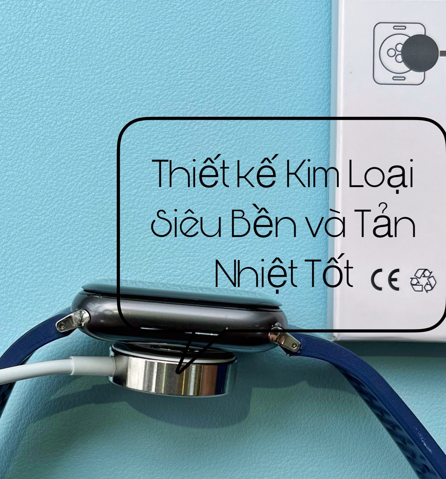 Dock Sạc Nhanh Khung Thép Kai.N Dành Cho Apple Watch_ Hàng Chính Hãng