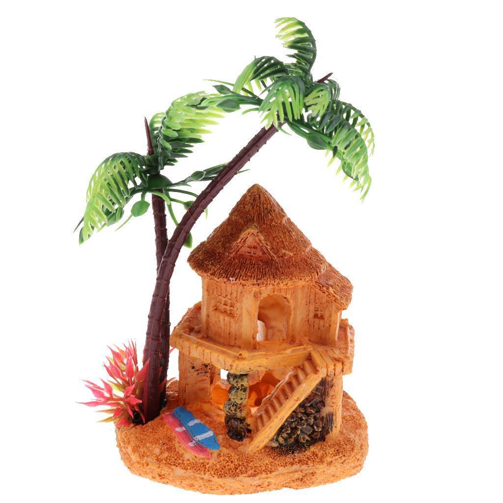 Aquarium Ornament Decoration Fish Bowl Tank Terrarium Goldfish Reptile Tree