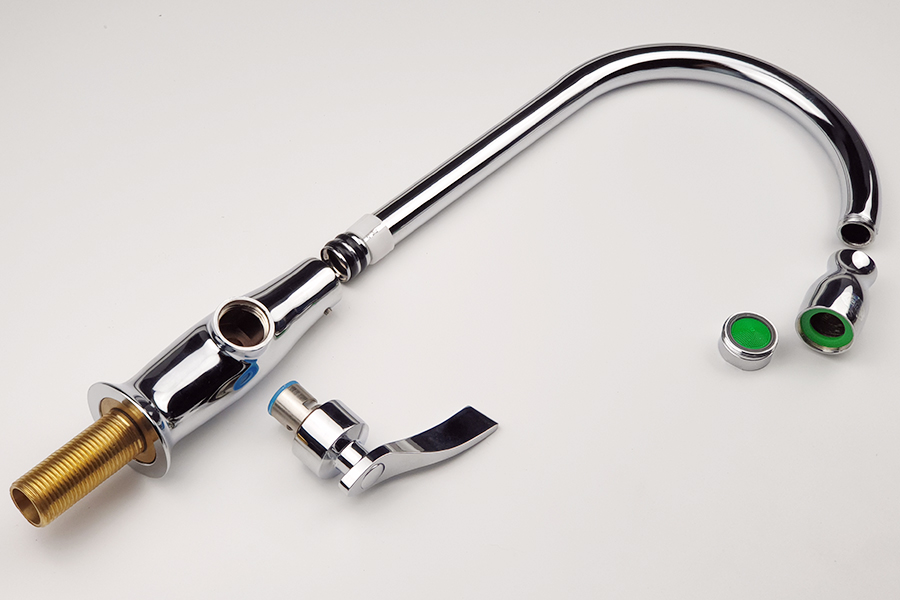 Vòi rửa chén lạnh Đồng mạ Chrome Eurolife EL-RC06