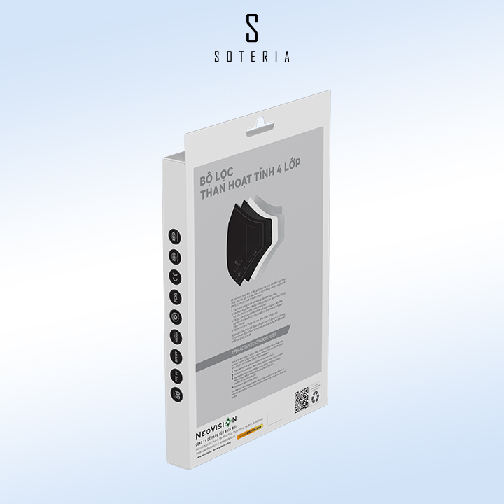 Bộ lọc SOTERIA ANTI UV - FILTER Không van - Combo 3