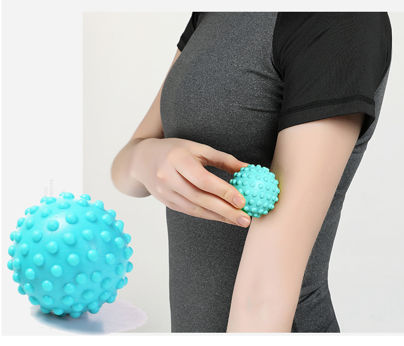 Bóng Tròn Massa Yoga - Bóng massa là những quả cầu gai làm giãn cơ của bạn sau khi tập luyện thể thao - Tạo cảm giác thoải mái không đau nhức