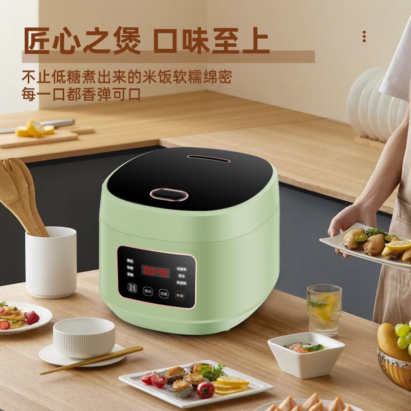 Giao Hàng Nhanh Tại Nhà Nồi Cơm Điện Thông Minh Tự Động Đa Năng Đáy Đường 3 Lít Nồi Cơm Điện Chống Dính Mini