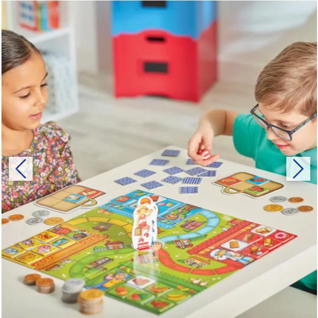 Trò chơi trí tuệ Pop to the Shops - Orchard Toys giúp trẻ phát triển kỹ năng quản lý tài chính