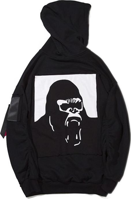 Áo Hoodie Unisex In Hình King Kong AHDK107A