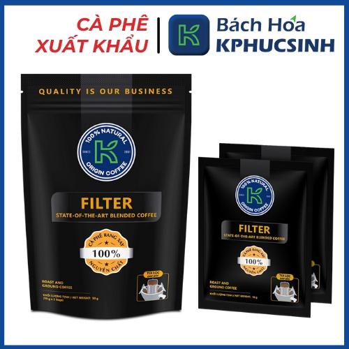Cà phê túi lọc K - Filter S50 pha chế tiện lợi