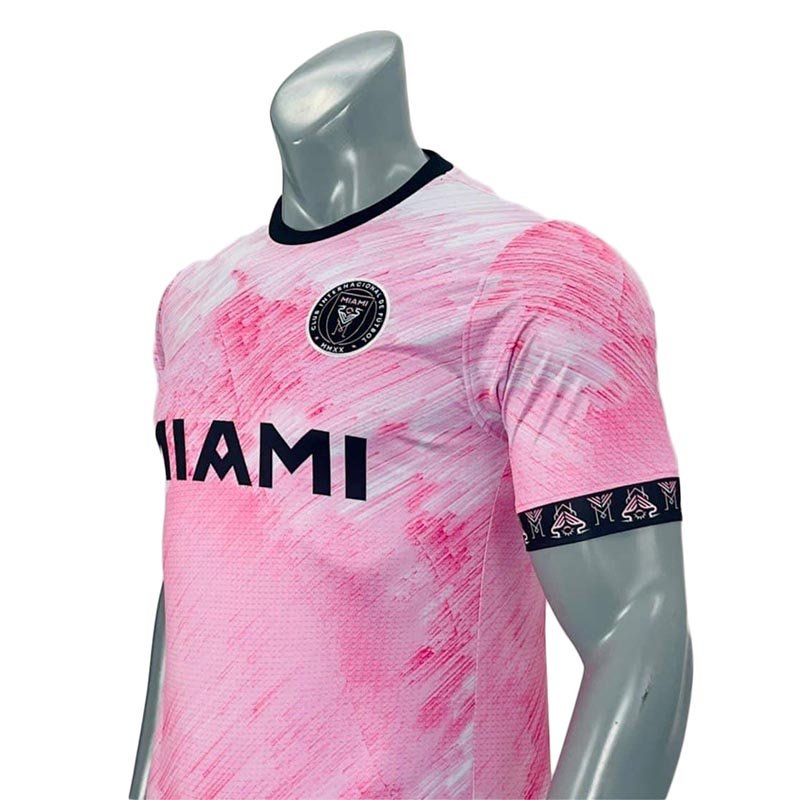 Quần áo bóng đá INTER MIAMI 2022 màu hồng CÓ IN ẤN theo yêu cầu