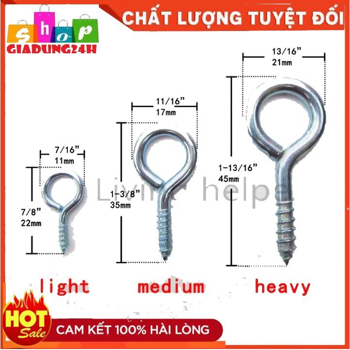 Khoen móc cửa, móc tròn- móc màn