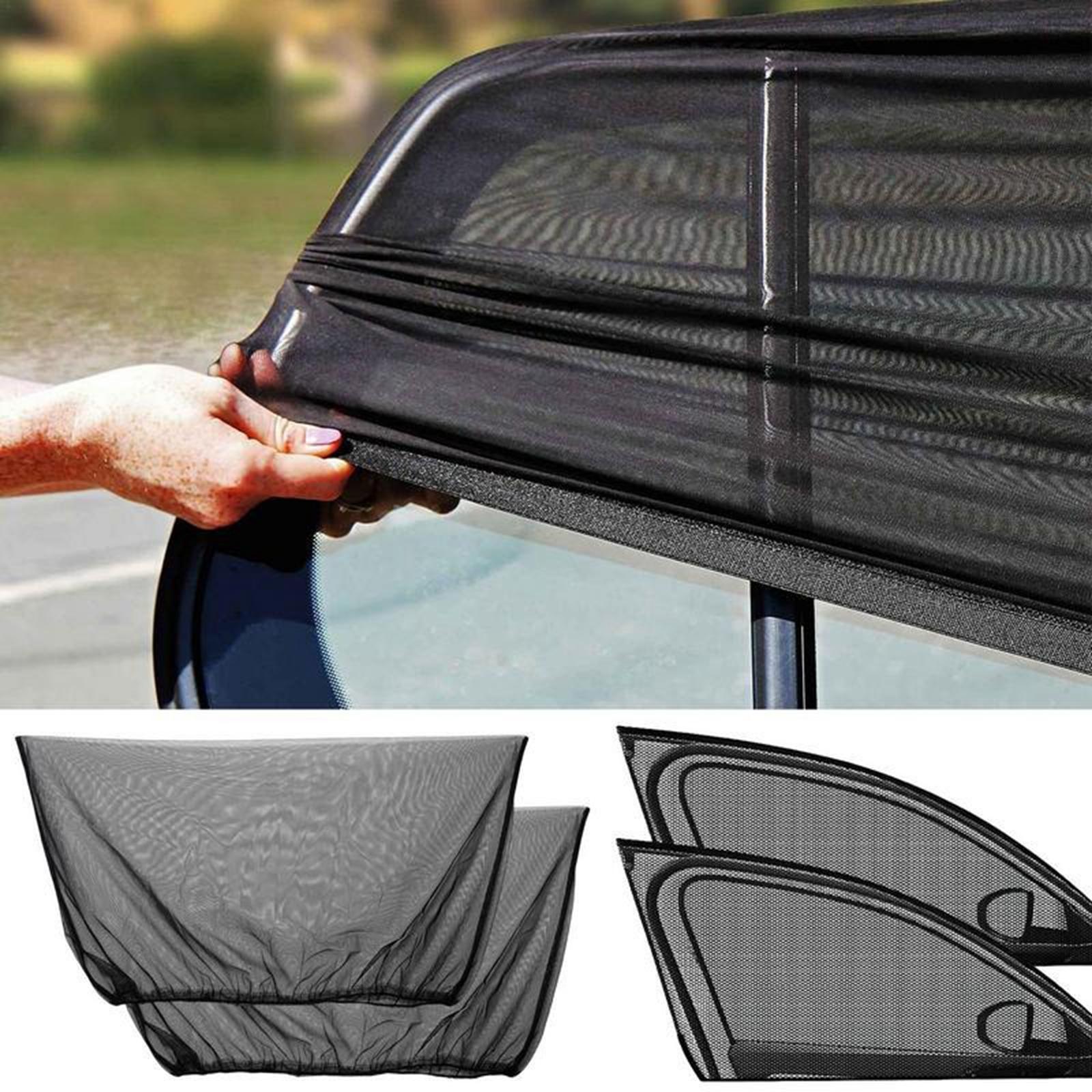 Car Window Sunshade Curtain Breathable SUV Front Window